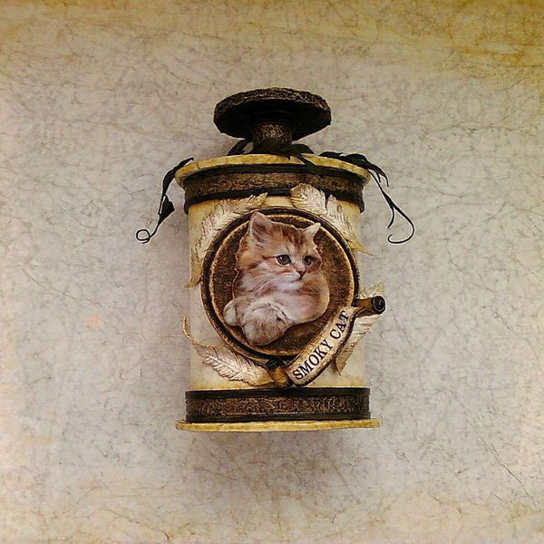 再販【オーダーメイド】ペットのアンティーク風コスメオブジェ：香水瓶
