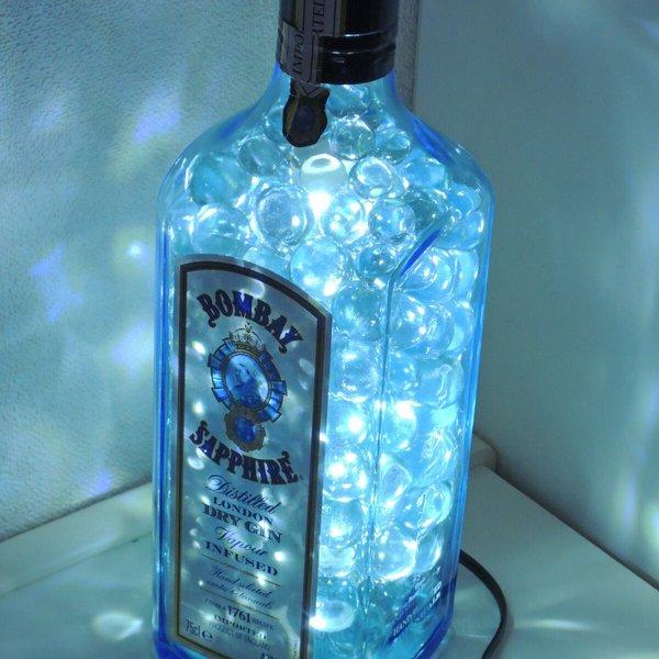 ドライジン「BOMBAY SAPPHIRE」クリア球　アダプタ付