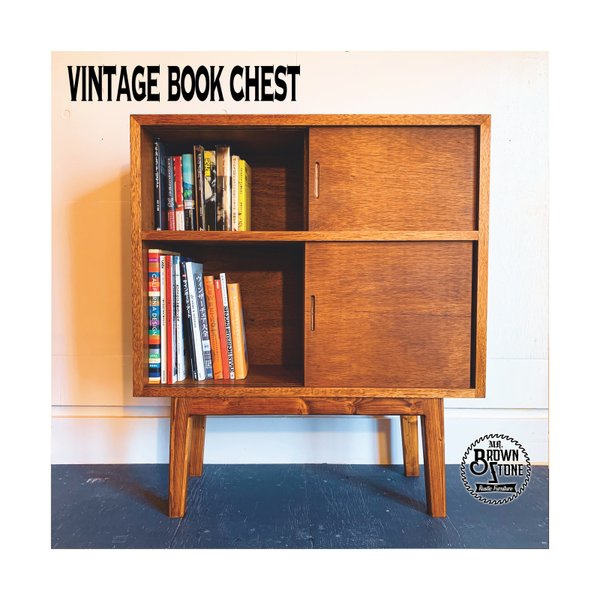 VINTAGE BOOK CHEST　サイズ変更可能❗