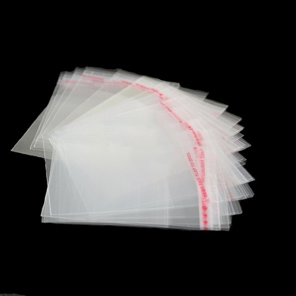 30枚 粘着シール付きOPP袋 80mmｘ60mm 厚さ 35μ(0.035mm) 梱包材 包装