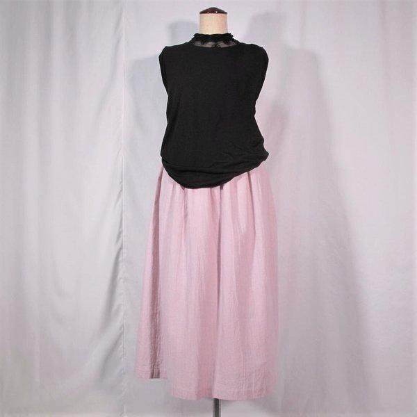 ♢　うす桃色のギャザースカート　♢300