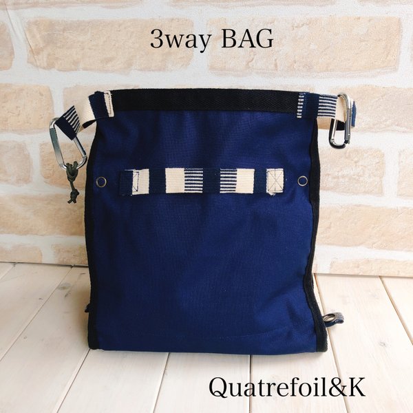 3way アウトドア派のCANVAS BAG   