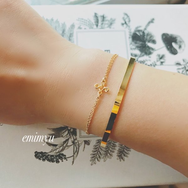 Clover Gold Bracelet