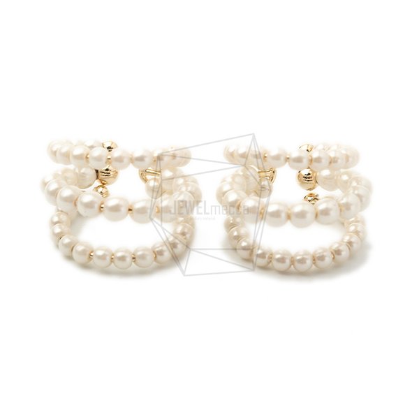 ERG-1381-G【2個入り】ラウンドイヤーカフ/Round Earcuffs Earrings