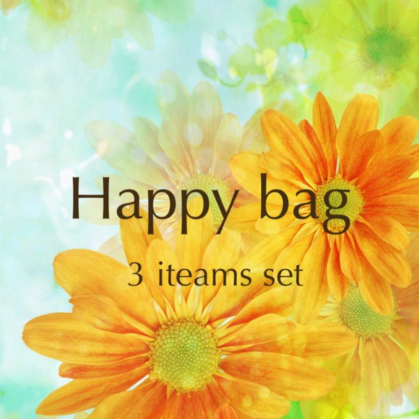 【送料無料】happy bag - 3アイテムセットの福袋