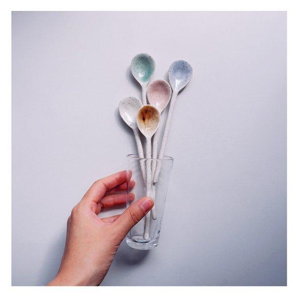 winter spoon おうちカフェに磁器のスプーン