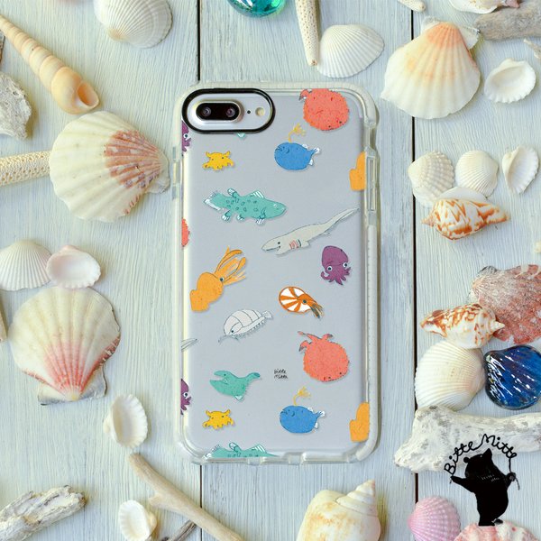 深海魚のソフトケース iPhone13 iPhone12 iPhone11