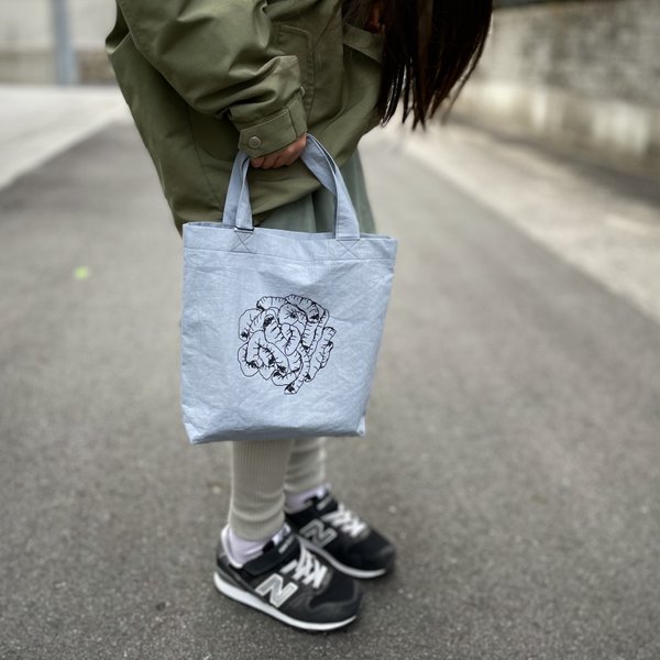 mini TOTE   sora マチあり　小さめバッグ