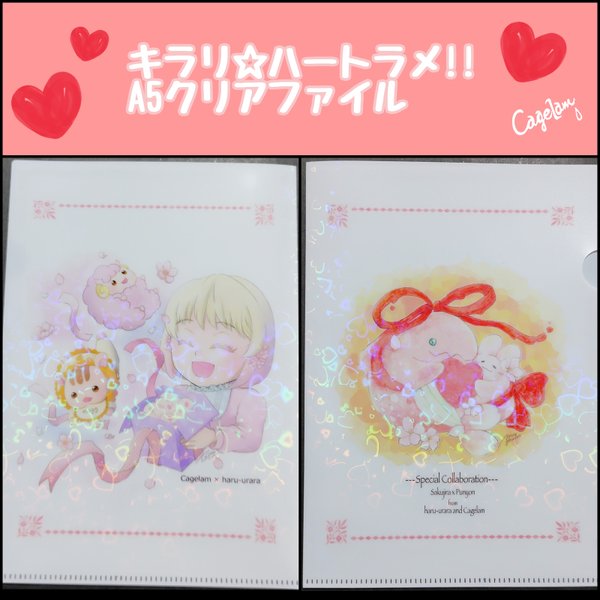 【限定販売】春色満開🌸限定コラボクリアファイル!!