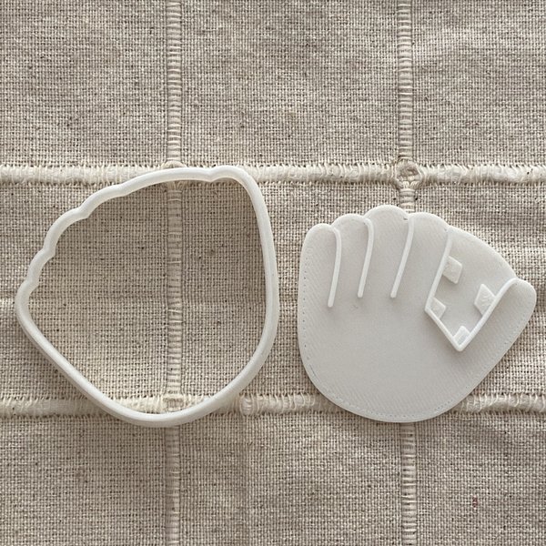 野球 ボール スタンプ式 クッキー型 - Baseball Cookie cutter | クッキーランドストア