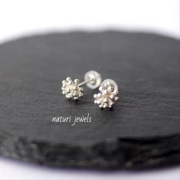 【fleur】sv925 mimosa pierce (2pcs)