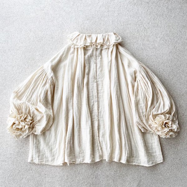 ◯ ruffle frillfull blouse ◯ yuka haseyama
