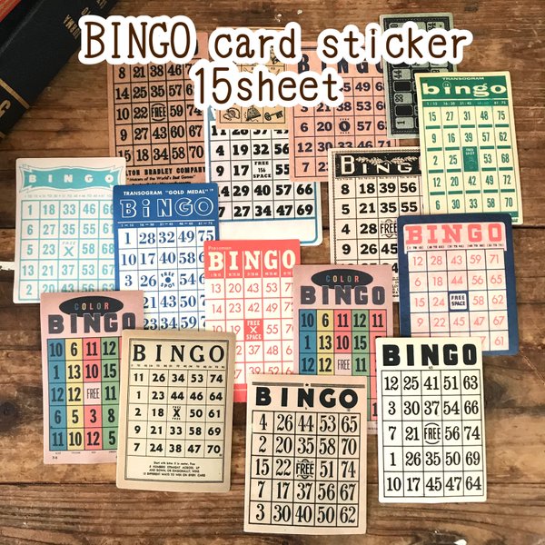 ビンゴカード シール ステッカーのハンドメイド 手作り通販 Minne 日本最大級のハンドメイドサイト ビンゴカード シール ステッカーのハンドメイド 手作り通販 Minne 日本最大級のハンドメイドサイト