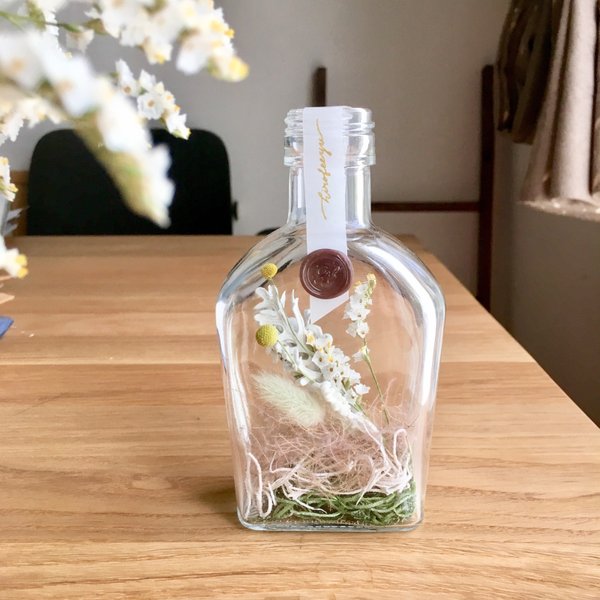 Bottle flower -ドライフラワーの手作りキット-