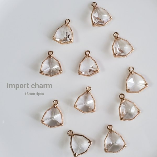 ✨new color✨import charm 4pcs【Ch-334cl】