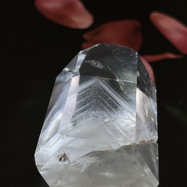 龍脈水晶✨　ホワイトファントム　クリスタル　水晶　原石　ポリッシュ　ポイント