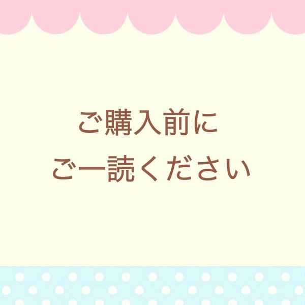 【2/2更新】ご購入前に必ずご一読ください。