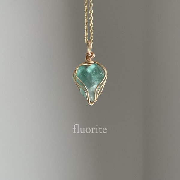 Fluorite necklace フローライト　ネックレス