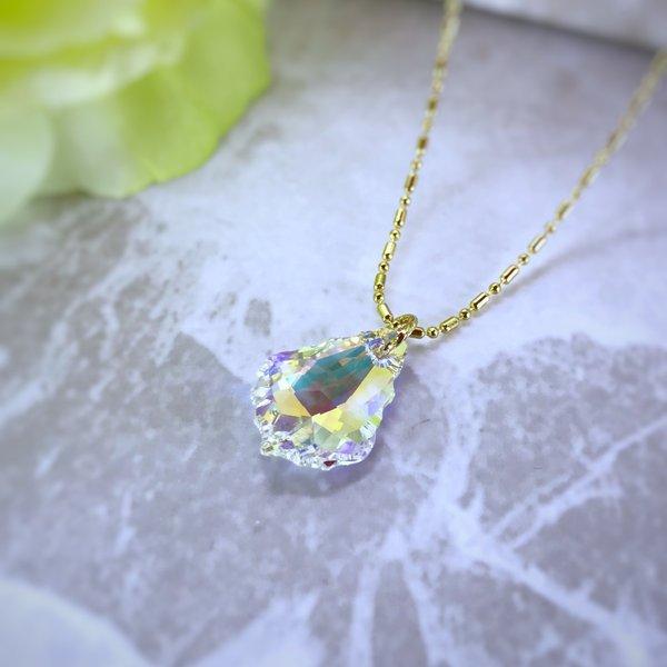 SWAROVSKI　オーロラネックレス