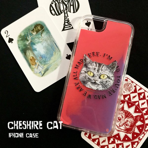 【受注生産】チェシャ猫　サンドアートiPhoneケース