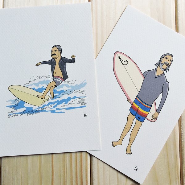 サーフィン イラストのハンドメイド 手作り通販 Minne 日本最大級のハンドメイドサイト