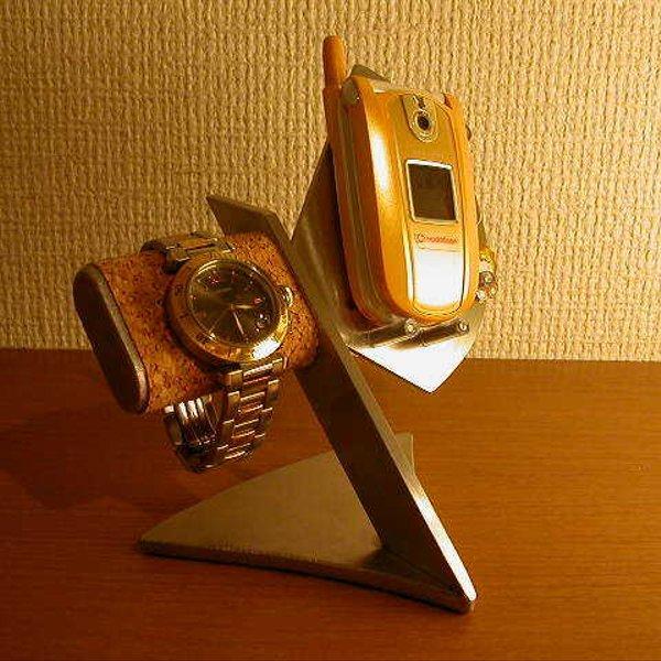 スマホスタンド　腕時計スタンド　携帯電話、スマホ＆腕時計　スタンド　IMG38