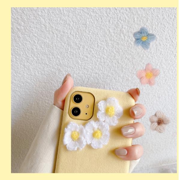 シンプル 押し花 幸せの黄色いお花 スマホケース iPhoneケース iPhone11 / iPhone11 Pro / iPhone8/iPhone7 iPhoneX/XS/XR iPhoneXS 