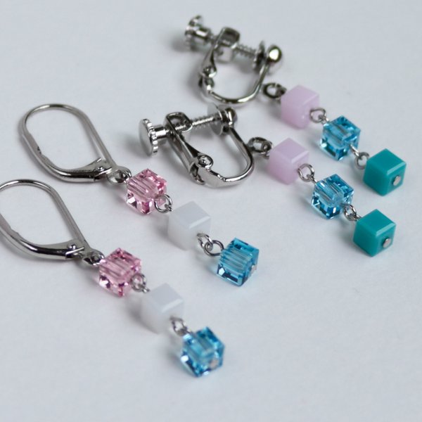 Cubes　イヤリング / ピアス