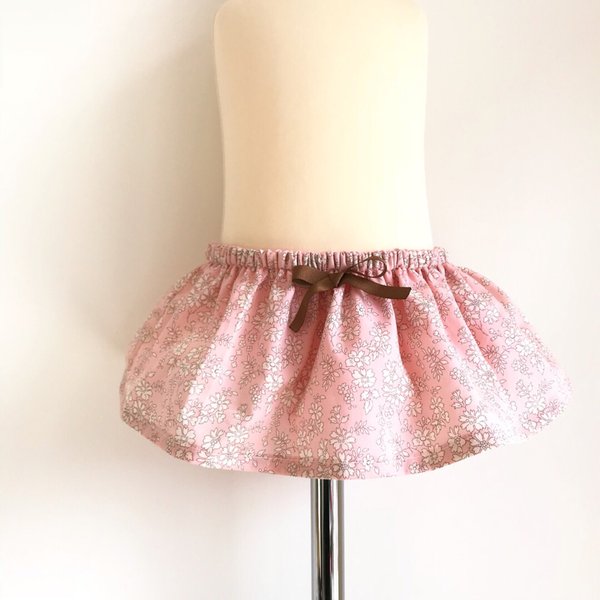 リバティ✰︎カペル ピンク ブルマー付きスカート 
