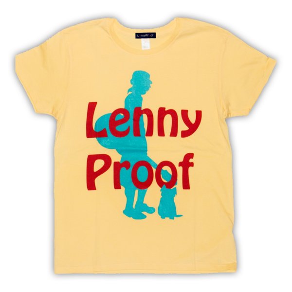 Lenny  ProofメインロゴTシャツ 男女兼用