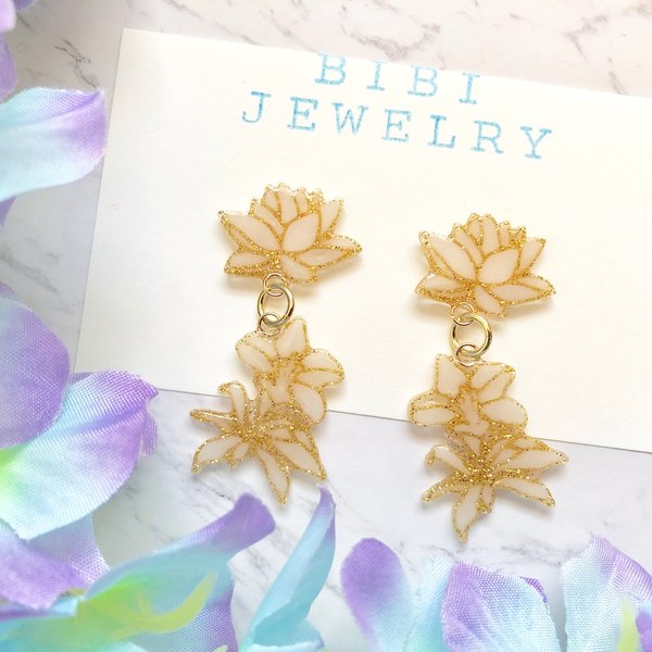 flower flower earrings 