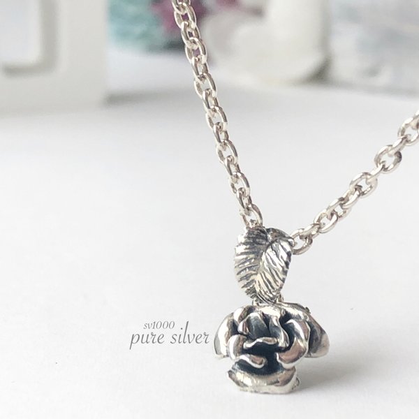 在庫処分SALE❣️¥4560→¥2399 薔薇ペンダントトップ   金属アレルギーの方もpurecubic