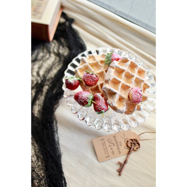 【限定販売】2waffle×strawberry クレイワッフルケーキ バースデー