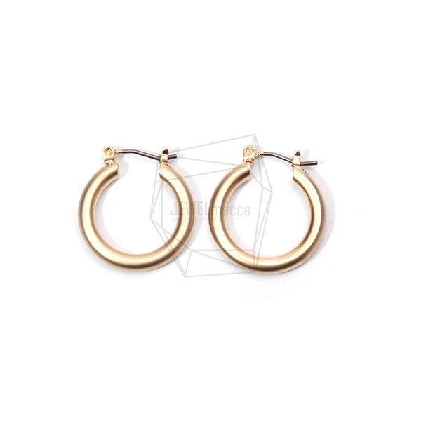 ERG-915-MG【2個入り】ラウンドフープピアス,Round Hoop Earrings