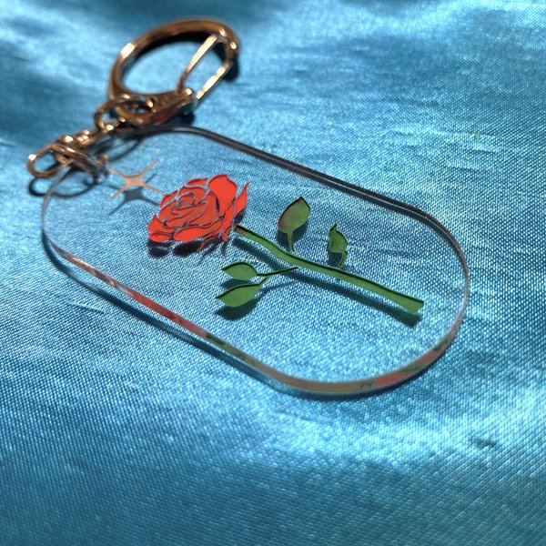 ✨🌹𝐑𝐨𝐬𝐞🌹✨　アクリルキーホルダー