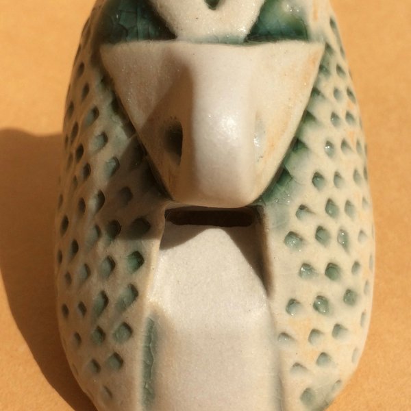 "自然工房 森の民"製　陶器の鼻笛