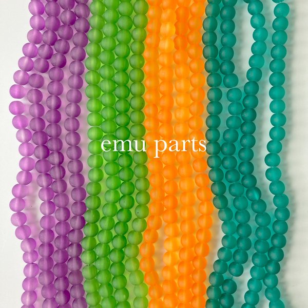 frost color beads assortment24p