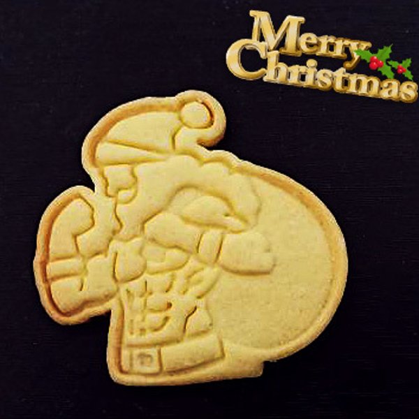 【マッスルサンタ】クッキー型 / クッキーカッター 　