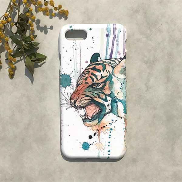 【iPhone7】タイガー　iPhoneケース