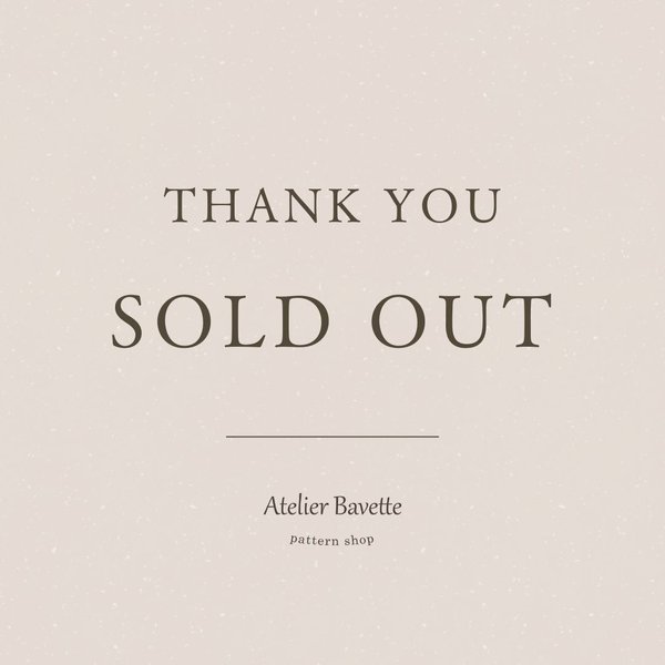 ▽▽ SOLD OUT