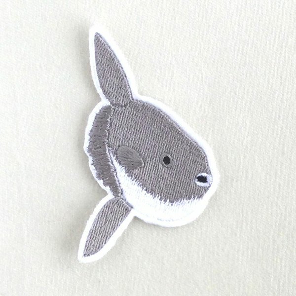 刺繍ワッペン■マンボウ■