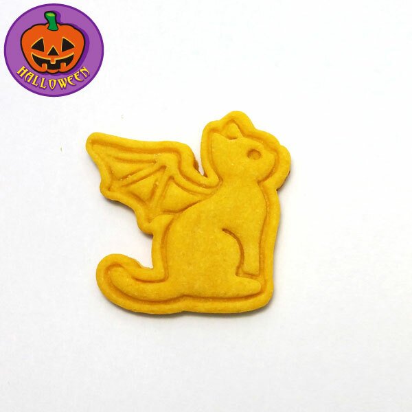 【悪魔の翼の子猫/ハロウィン】クッキー型 / クッキーカッター 