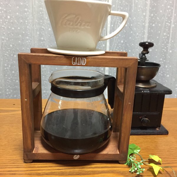 アンティーク風 コーヒードリップスタンド ワンドリップ用