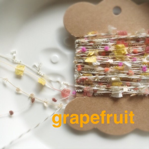 《ラスト2》AVRIL糸の引き揃え糸♥︎grapefruit