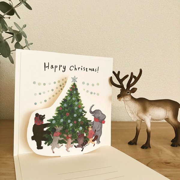 クリスマスポップアップカード【クリスマス】【ギフトカード】