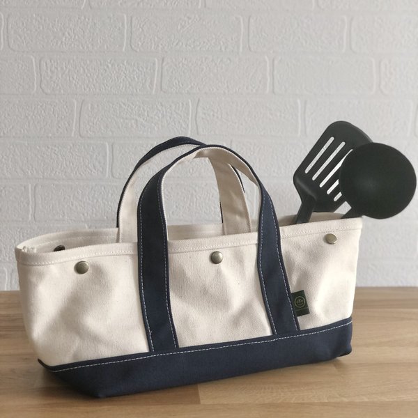 《受注製作》"tool bag" kinari × navy