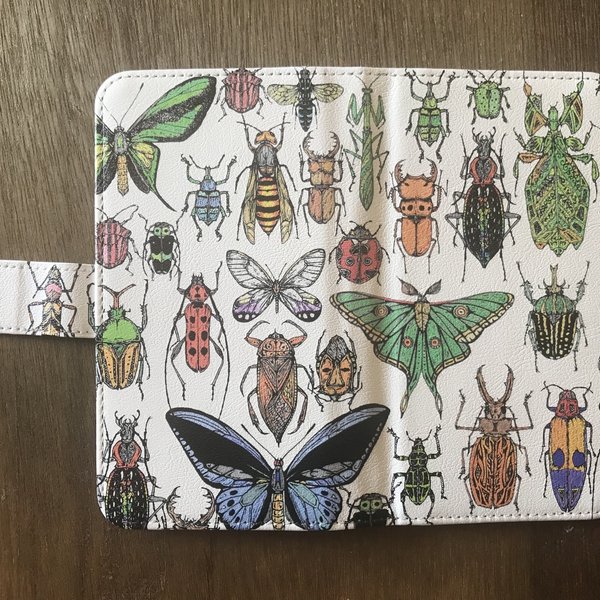 幻想昆虫標本2 手帳型スマホケースcolors
