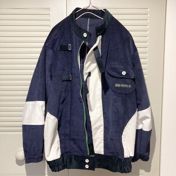 RETRO FUTURE JACKET ▶︎ジャケット・パーカー・ジャンパー・アウター・コーデュロイ・ファンシー・ジージャン