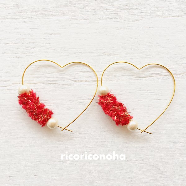 Christmas heart pierce