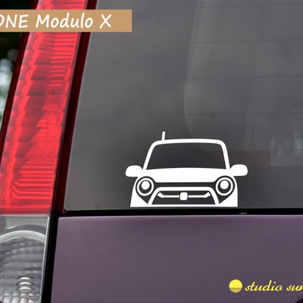 愛車がチラ見 ステッカー N One モデューロx ハンドメイドマーケット Minne
